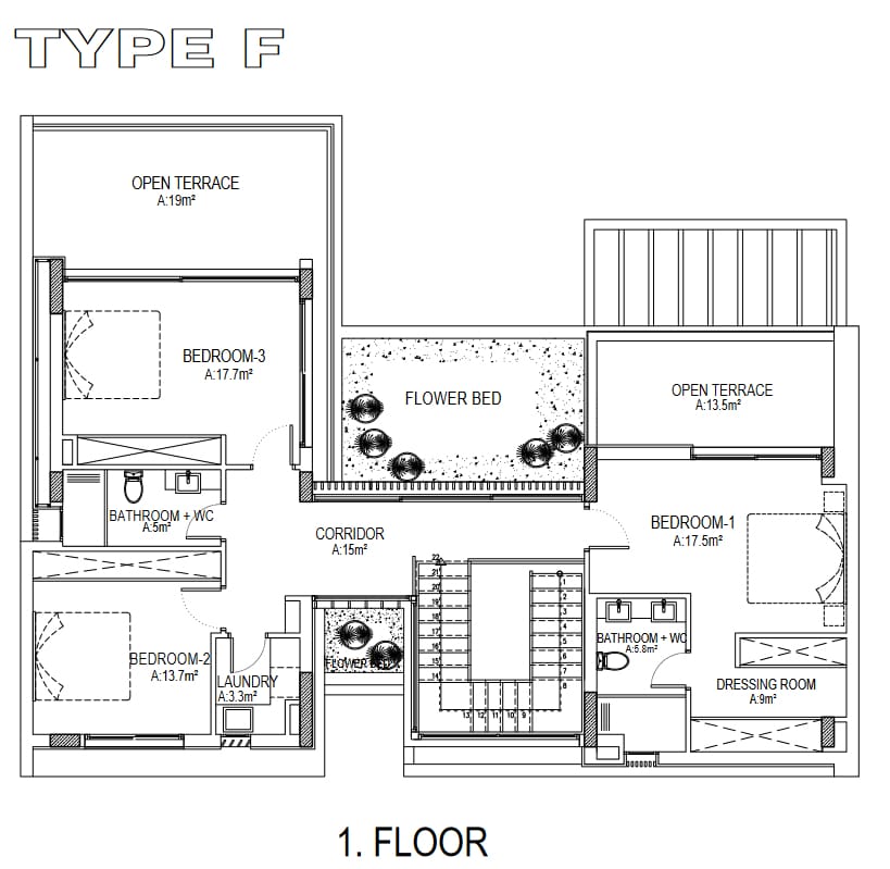 Type-F (1.Etage)