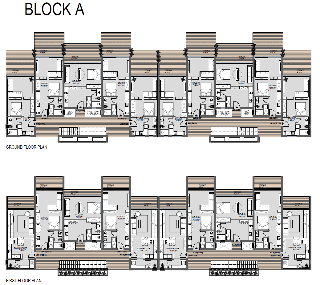 Block - A (Erdgeschoss)