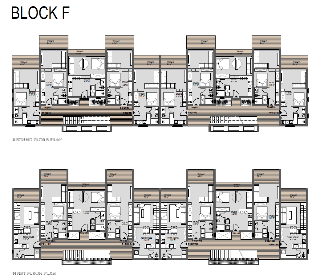 Block - F (Erdgeschoss)