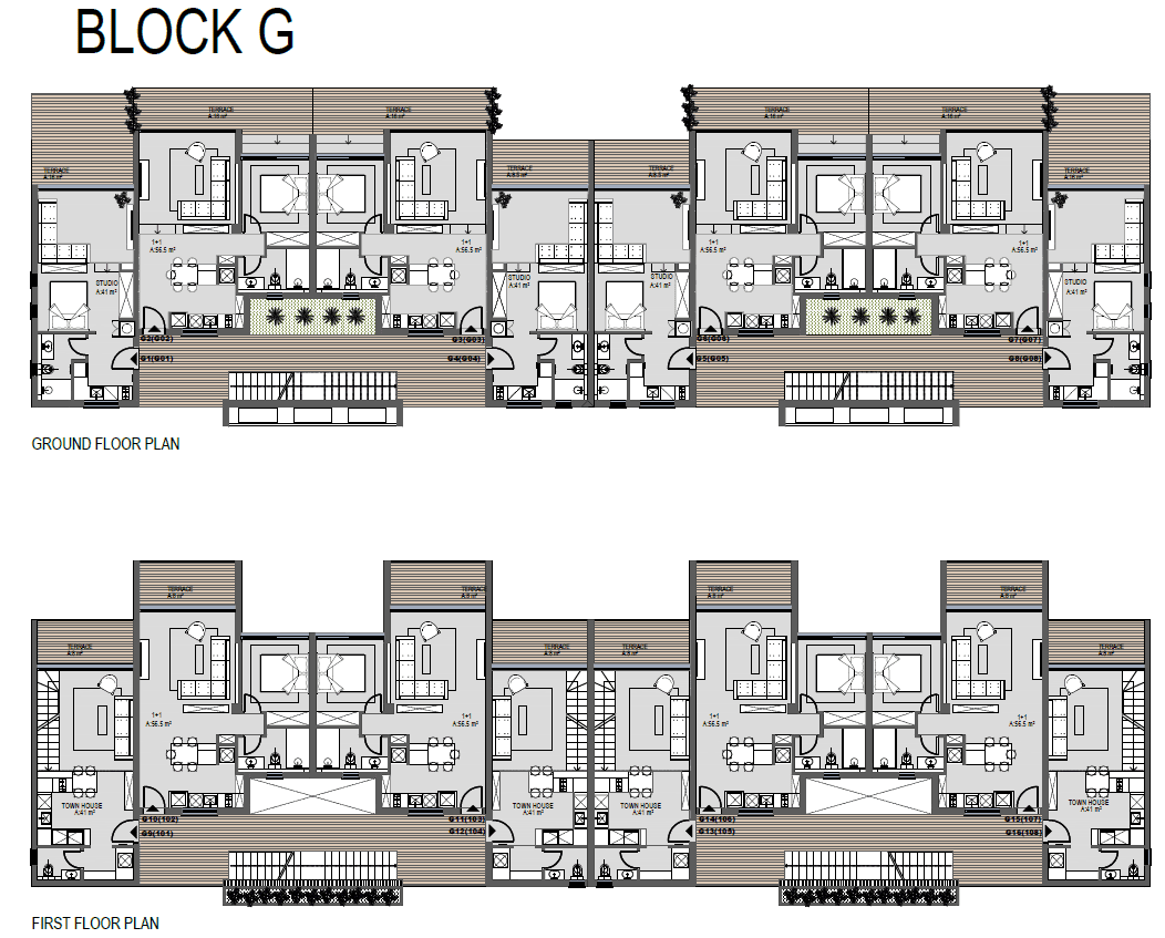 Block - G (Erdgeschoss)